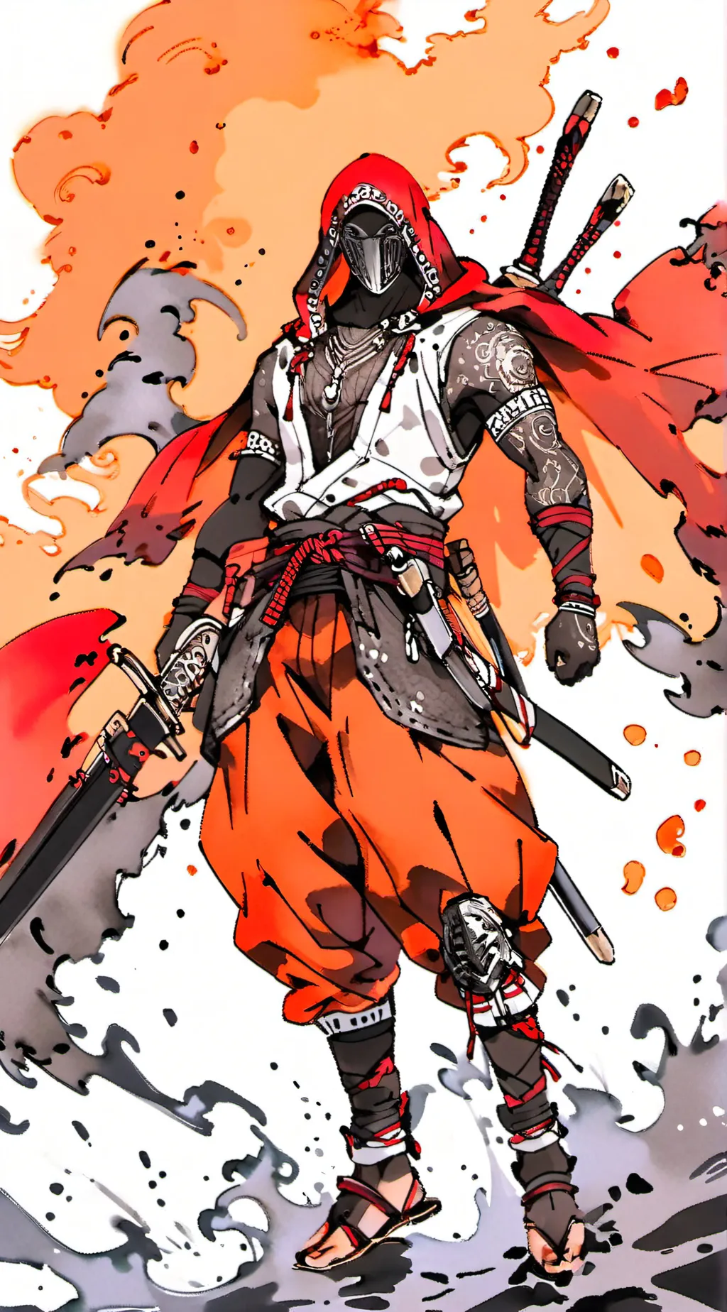 ai character: The death king background