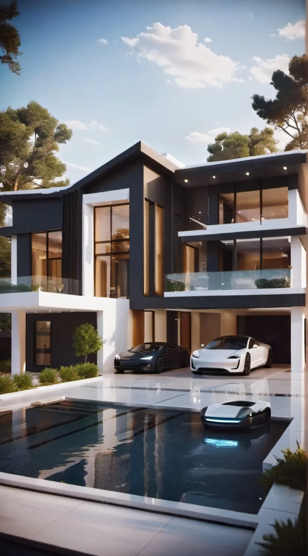 ai character: Mansion background