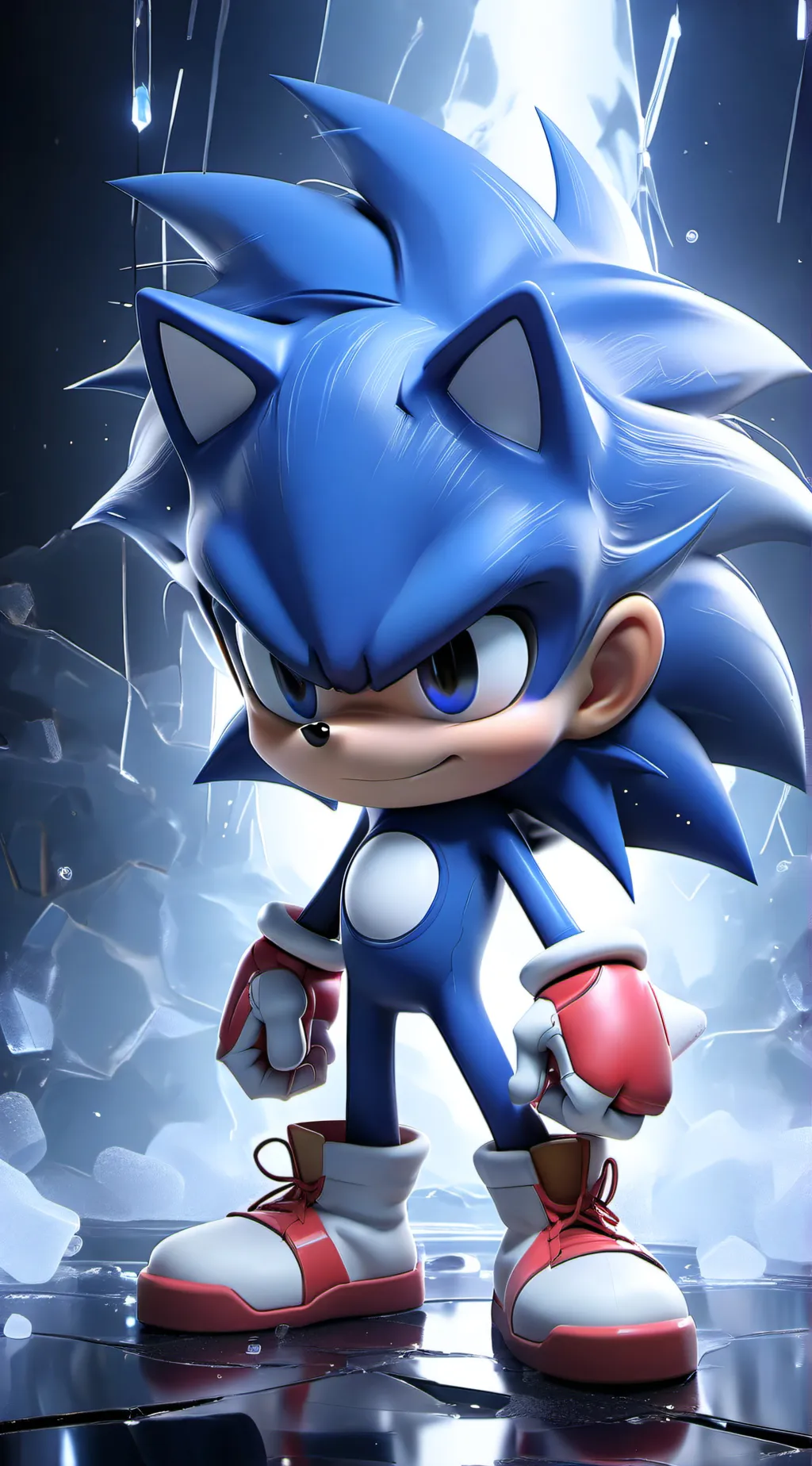 ai character: Sonic background
