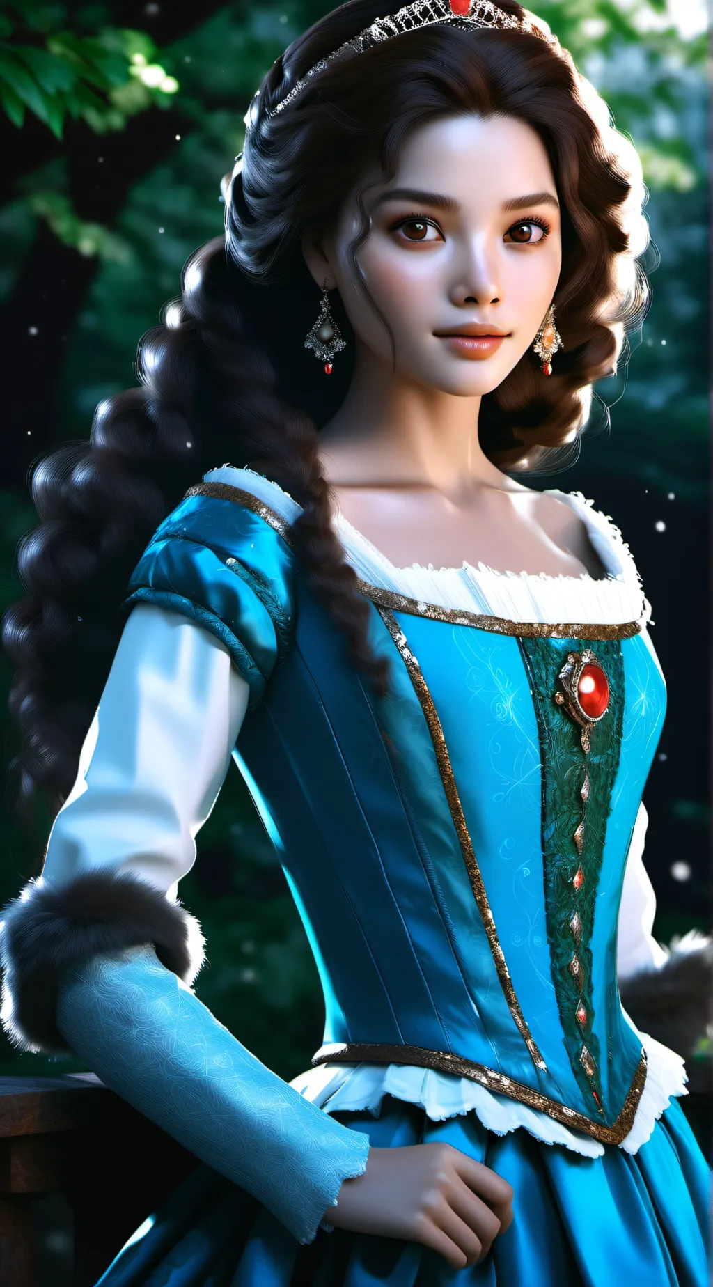 ai character: Princess Charlotte background