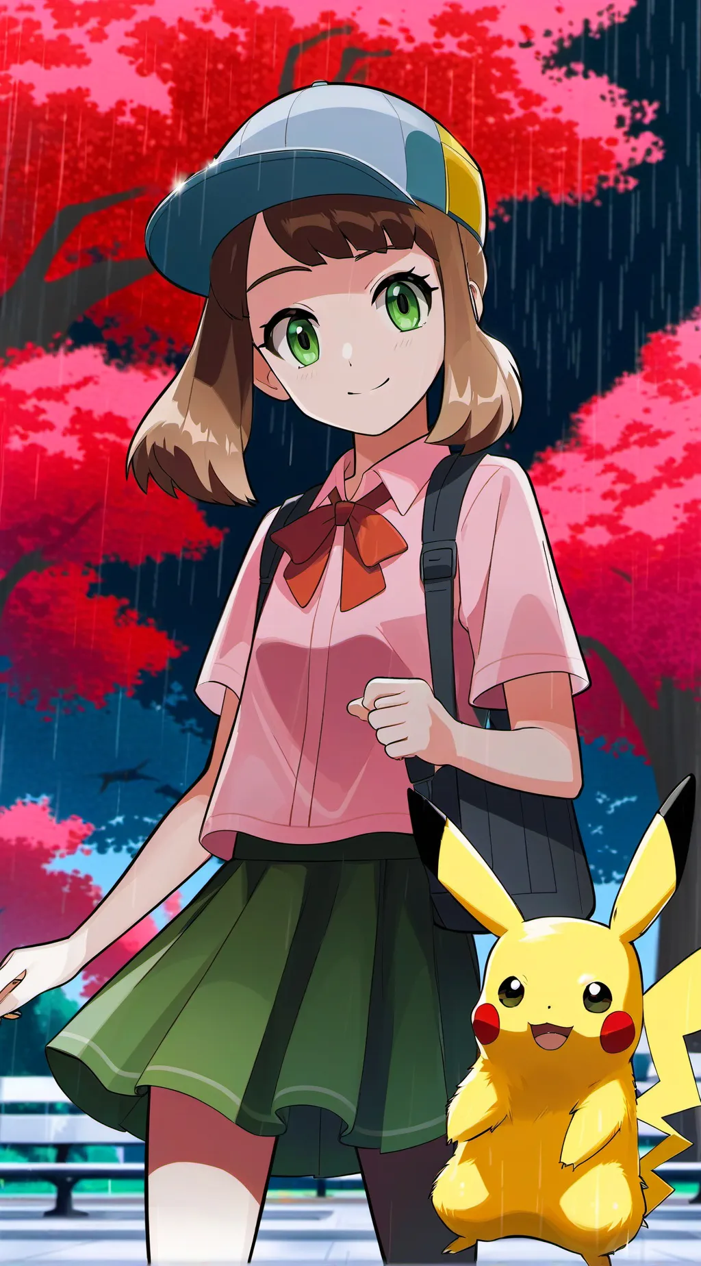 ai character: pokemon background