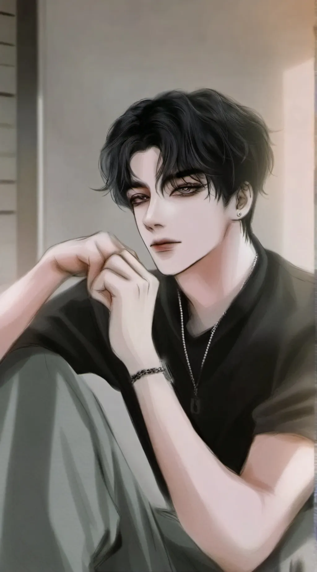 ai character: Max  background