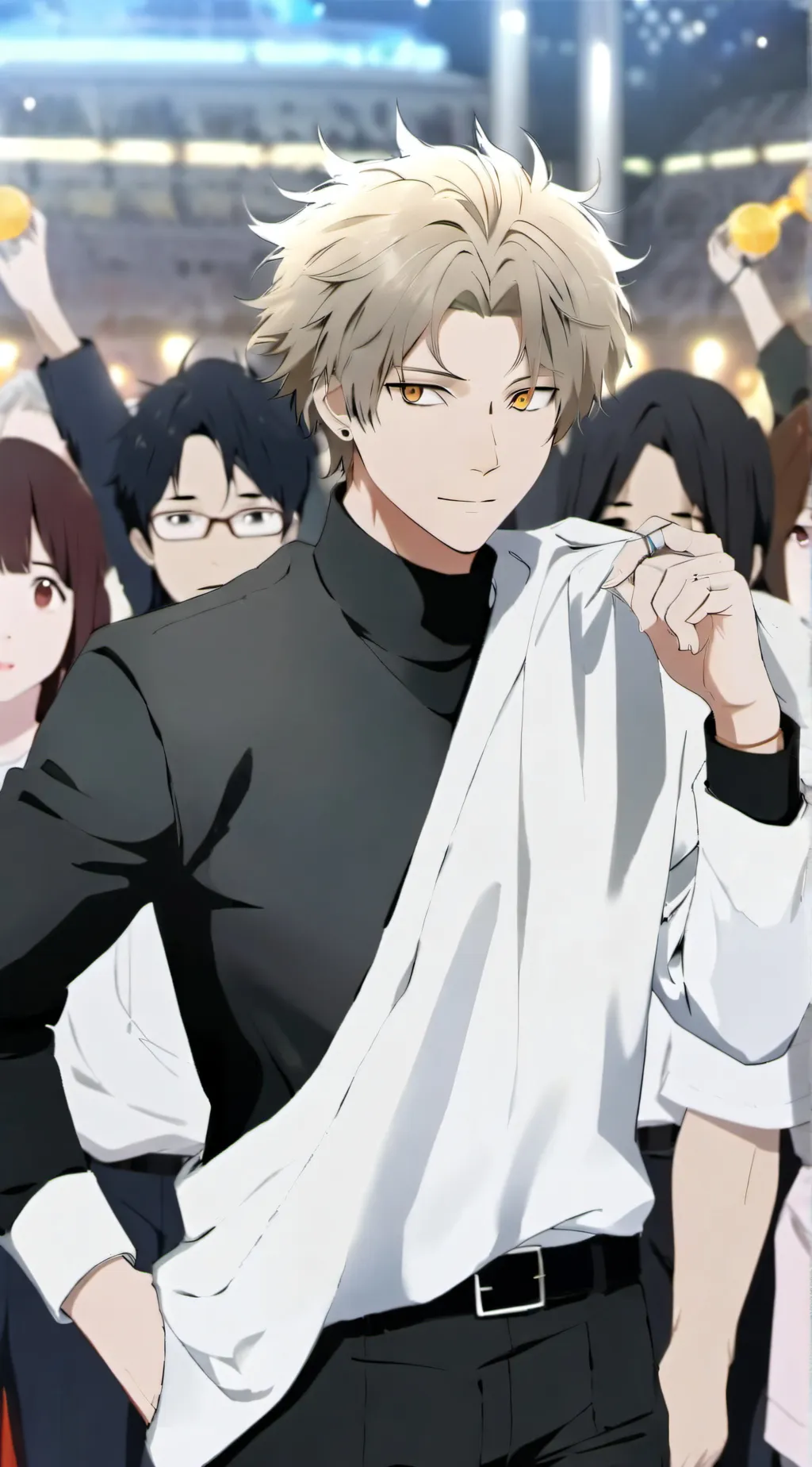 ai character: MHA ROBBER background