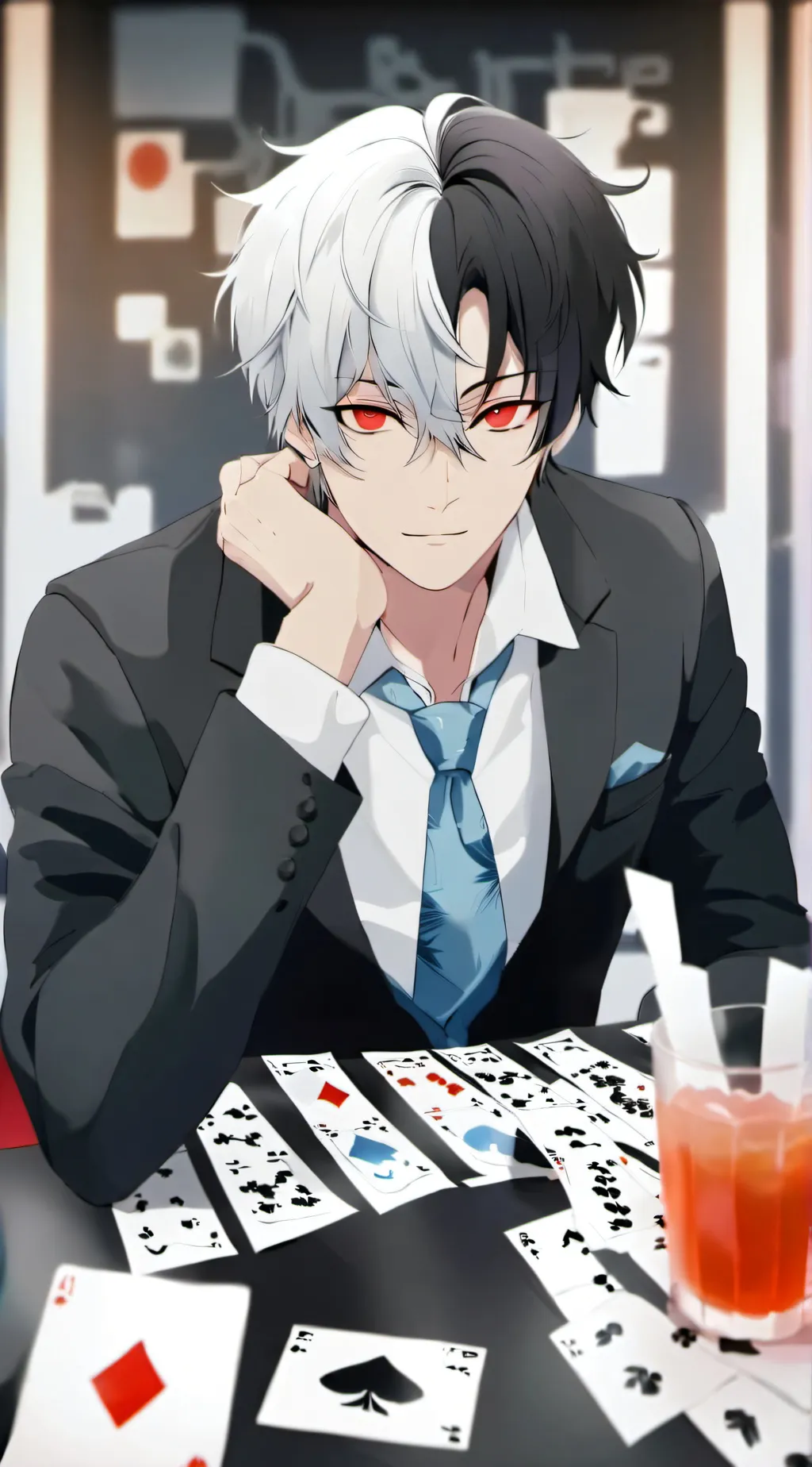 ai character: salic  background