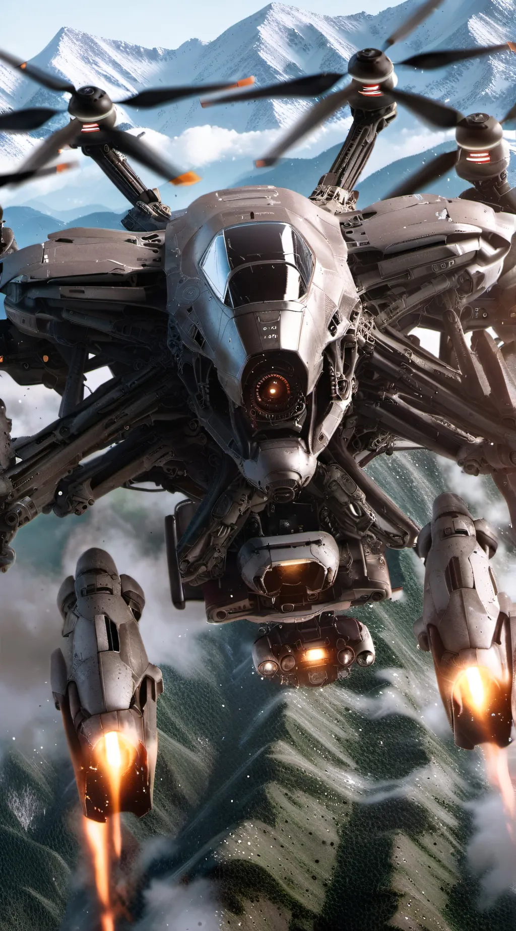 ai character: murder drones background