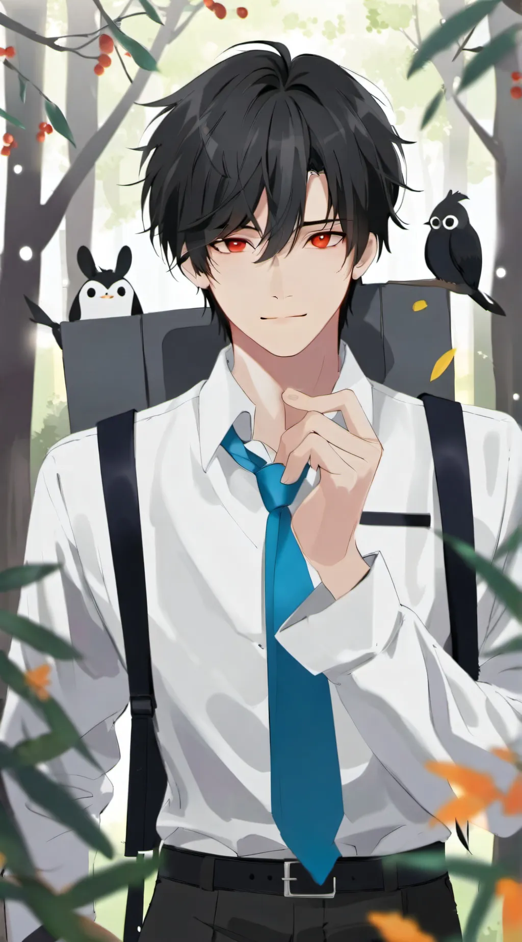 ai character: Levi Downs background