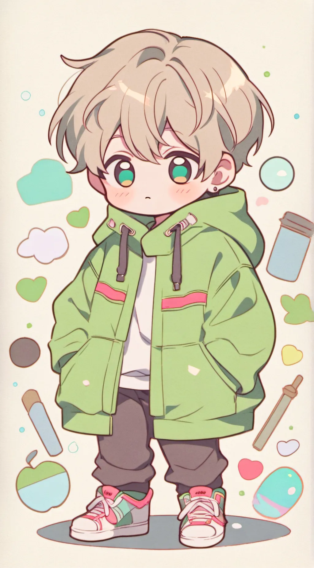 ai character: Jimin-shi~ background