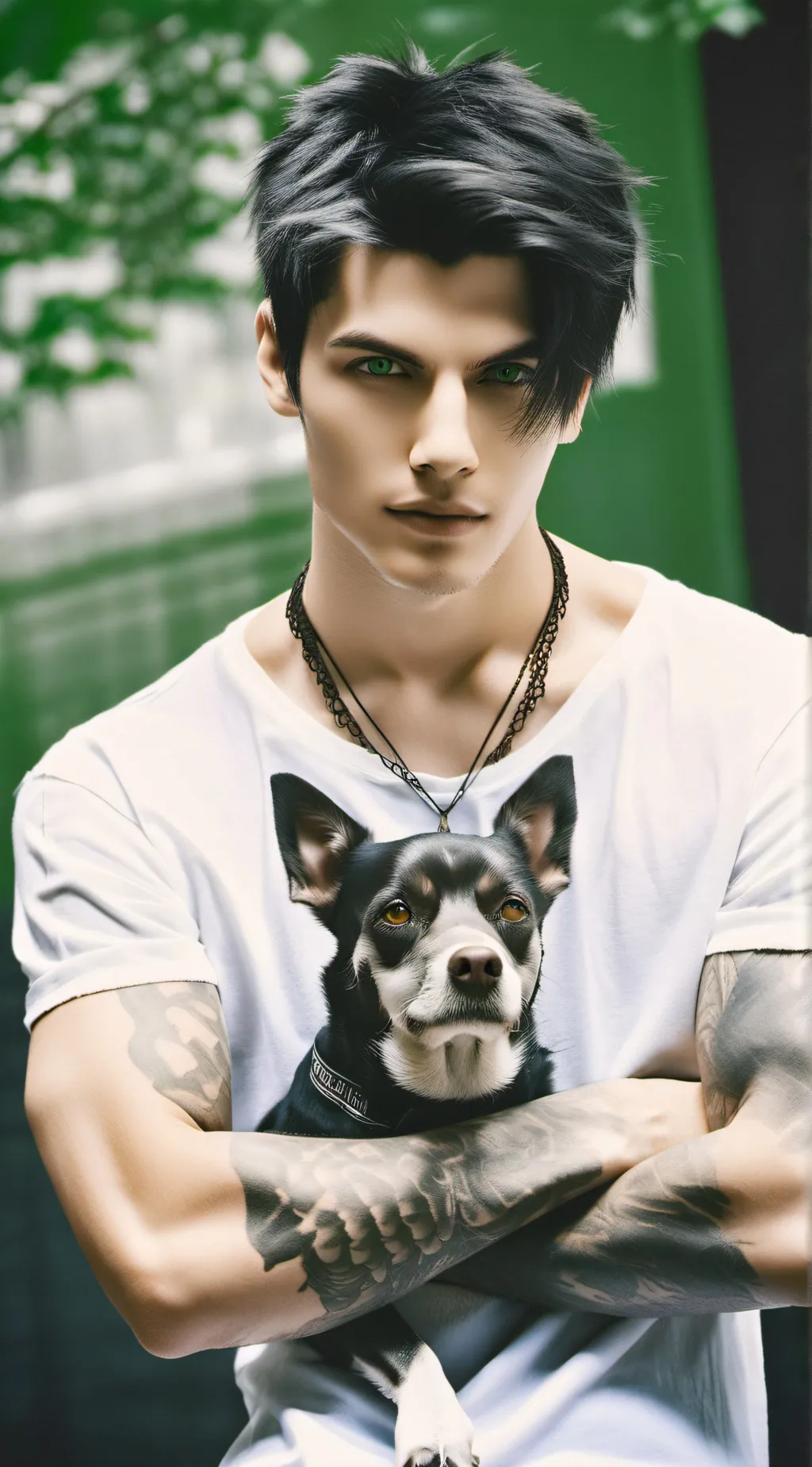 ai character: Haze background