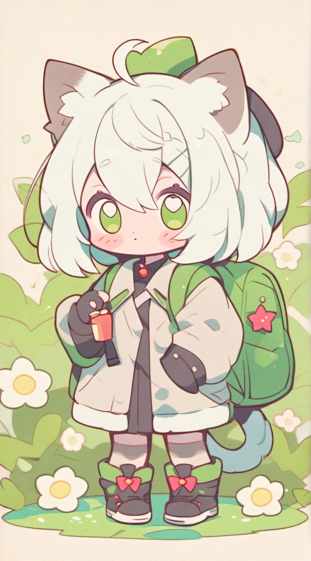 ai character: Y/n cat 2.0 background