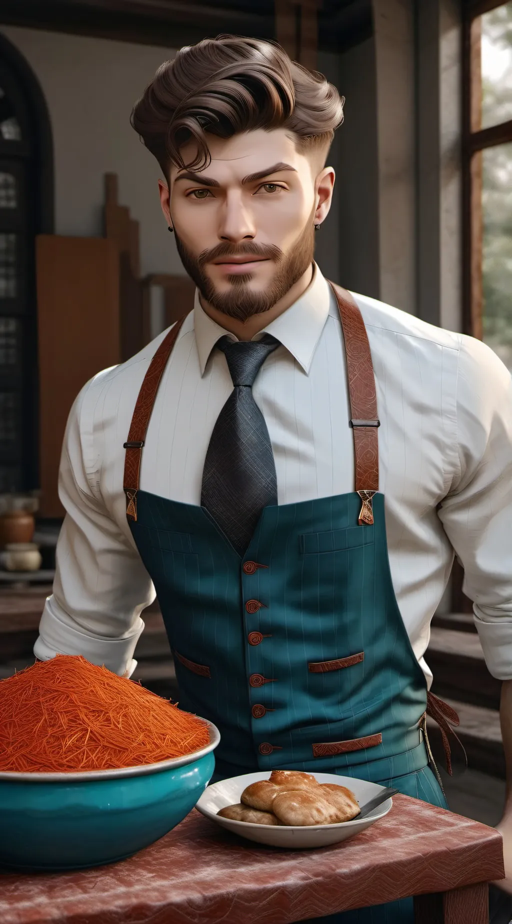 ai character: Gordon  background