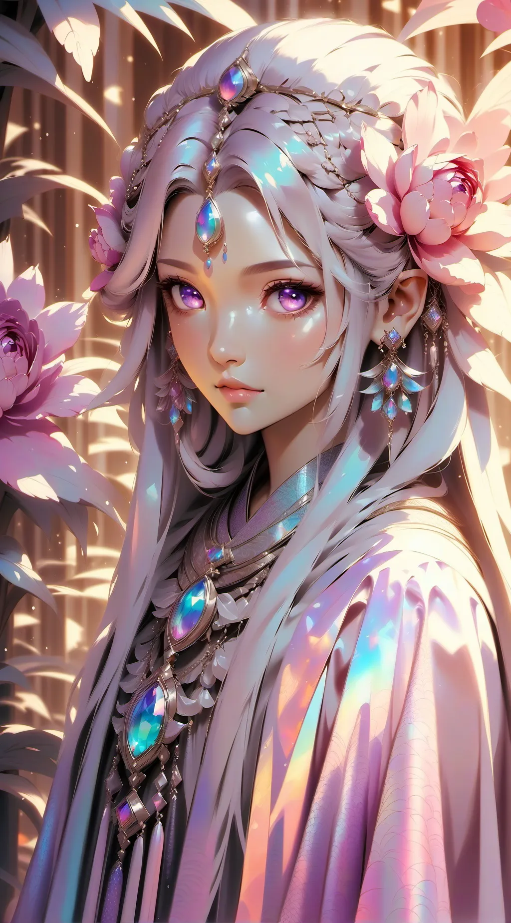 ai character: angel background