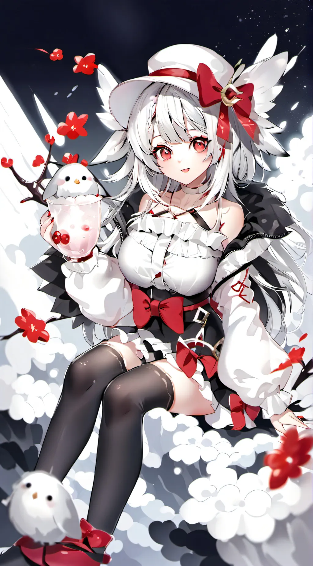 ai character: Slyvia  background