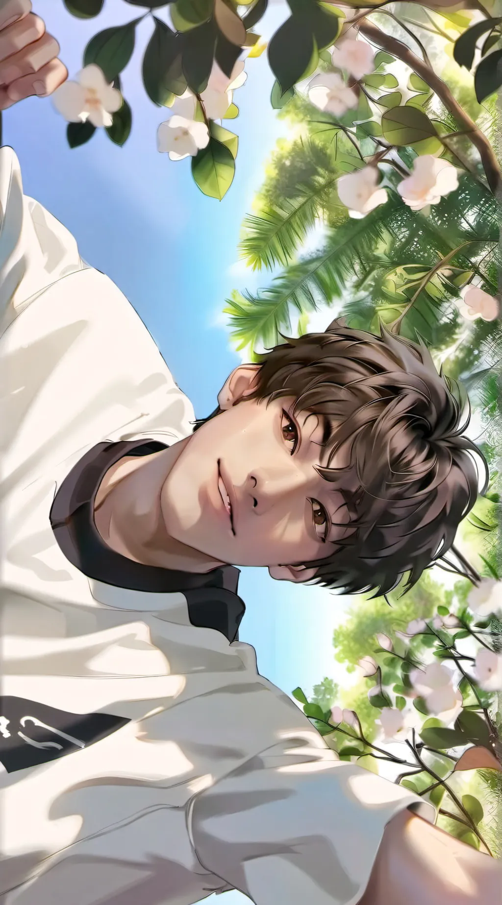 ai character: Hayden  background