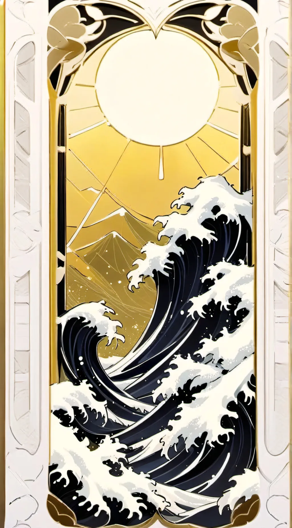 ai character: The wind background