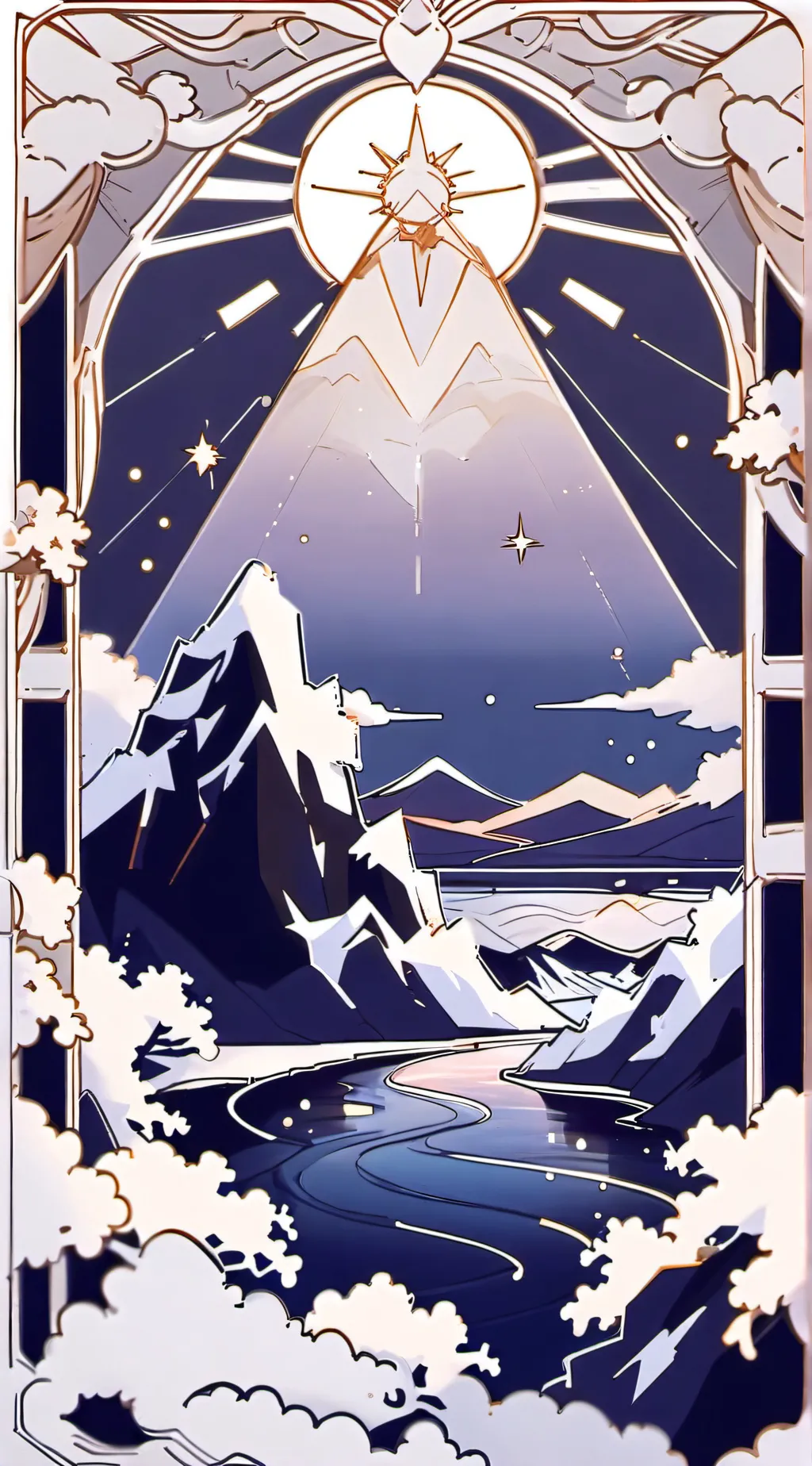 ai character: Fat miss circle  background