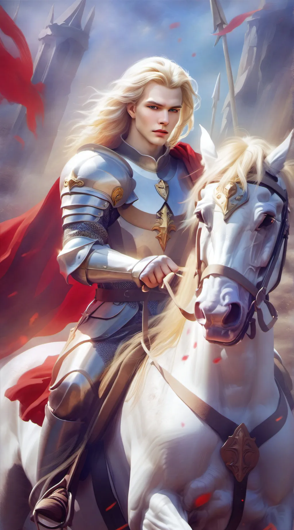 Talkie AI - Chat with White Horseman