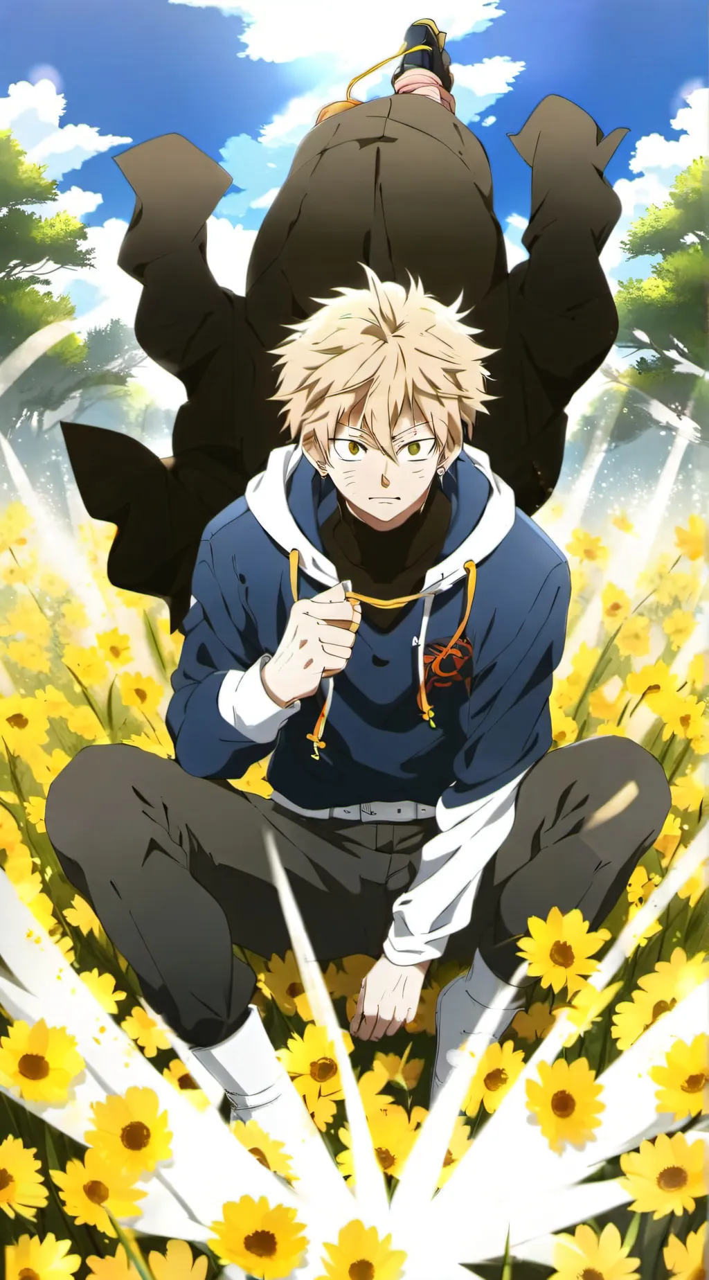 ai character: Your enemy Bakugo background