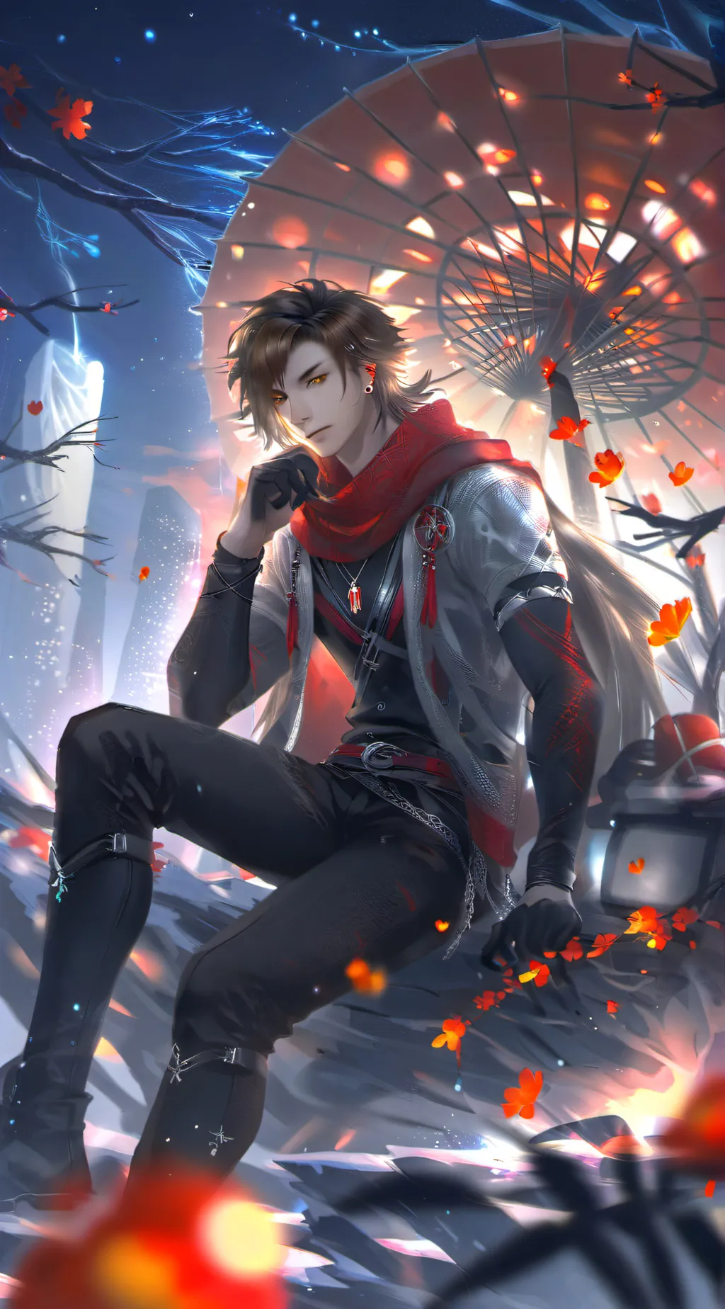 ai character: Lucas background