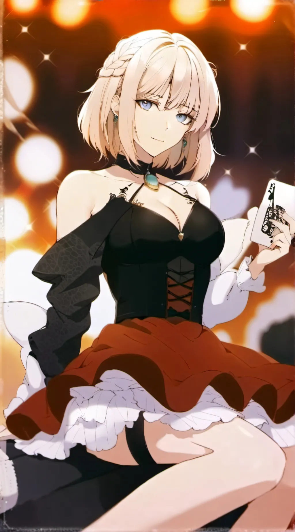 ai character: iris background