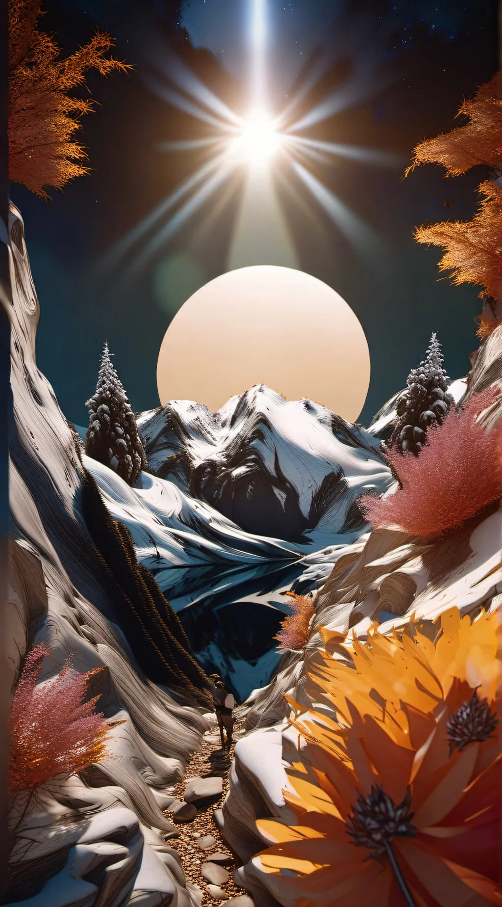 ai character: Radioapple  background