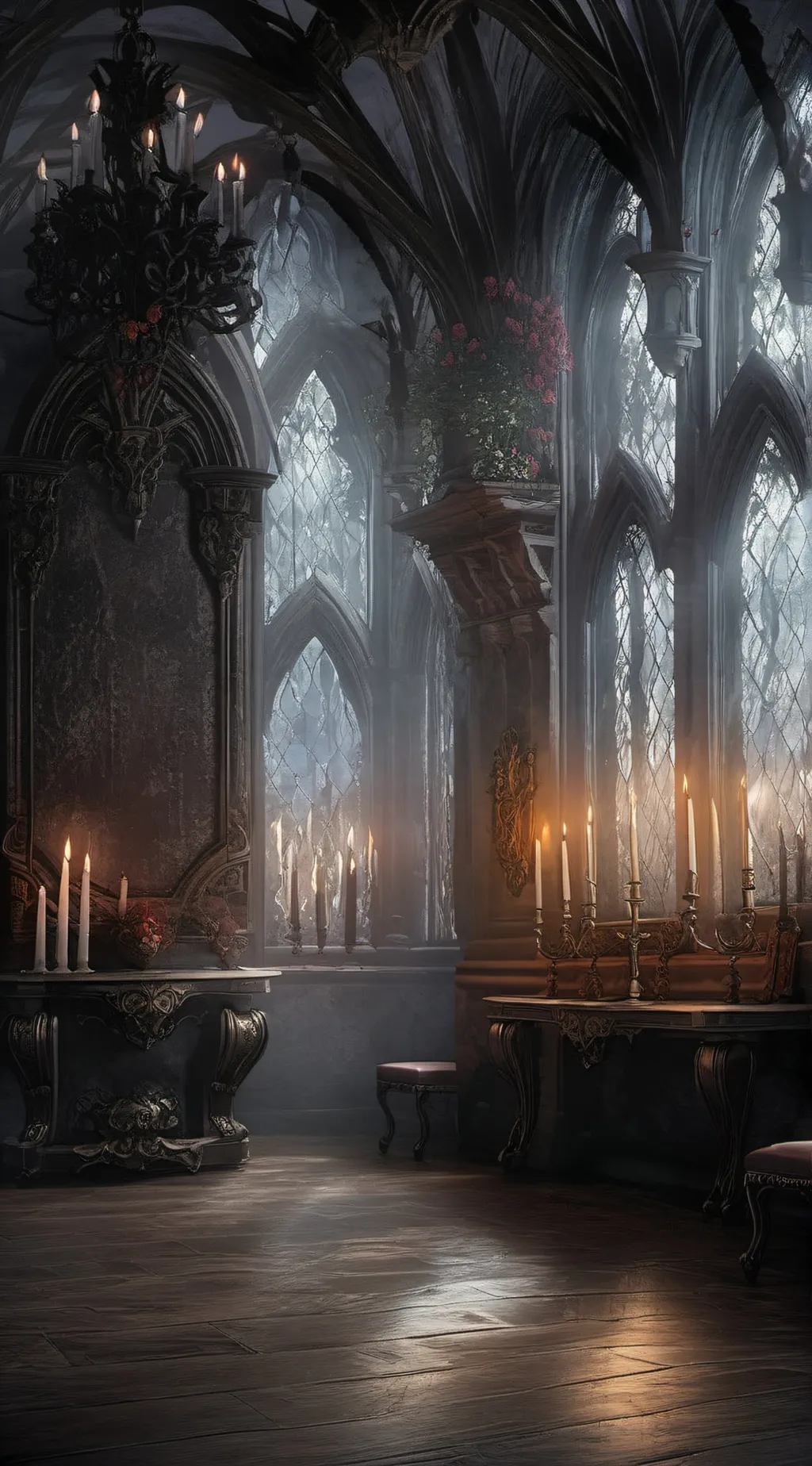 ai character: Woolsthorpe Manor  background