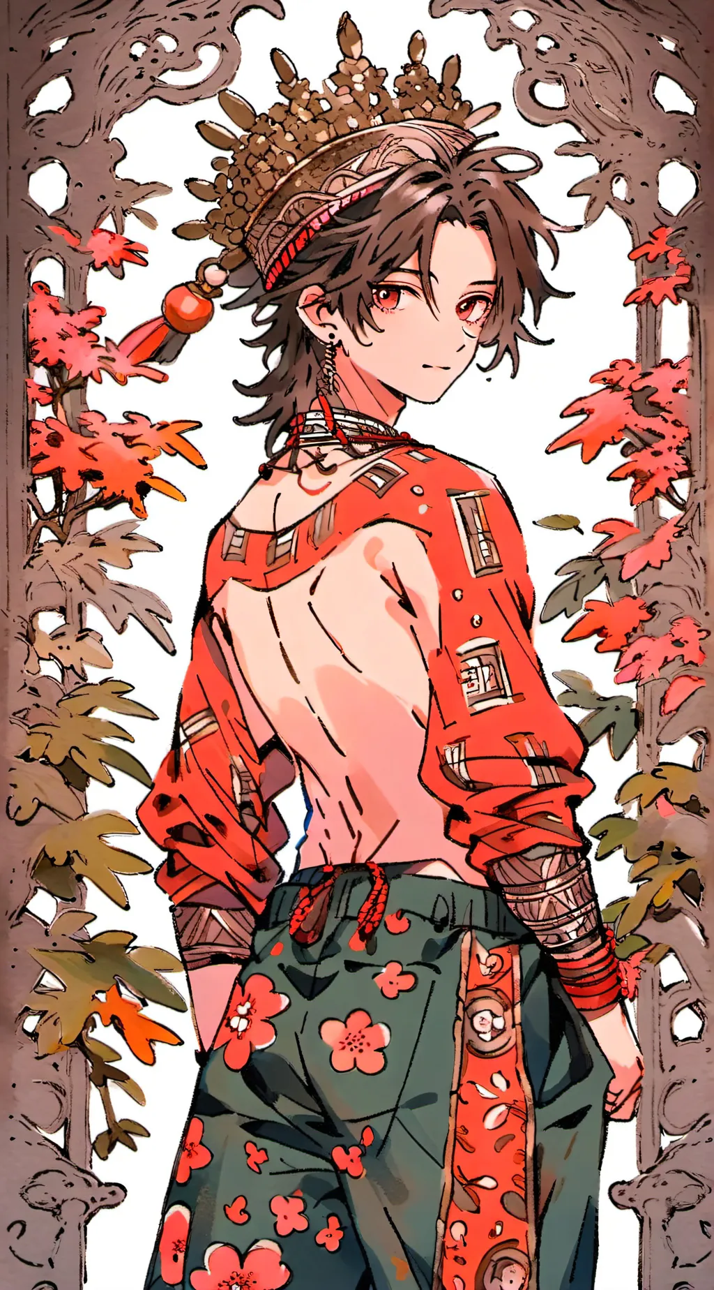 ai character: Karman  background