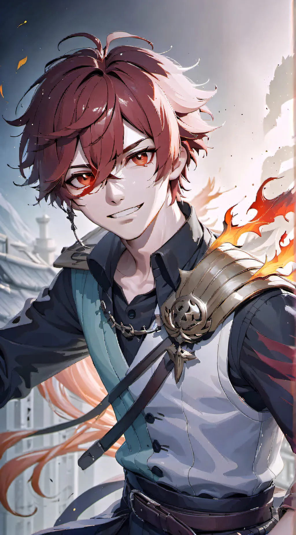 ai character: todobaku background