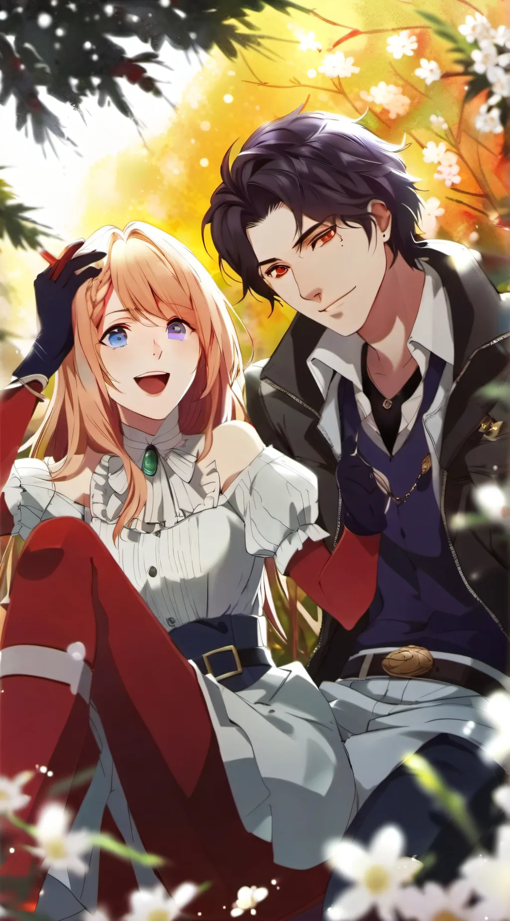 ai character: Levi and Quinn background