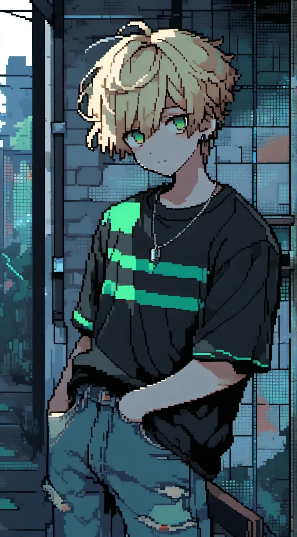 ai character: Marinette. background