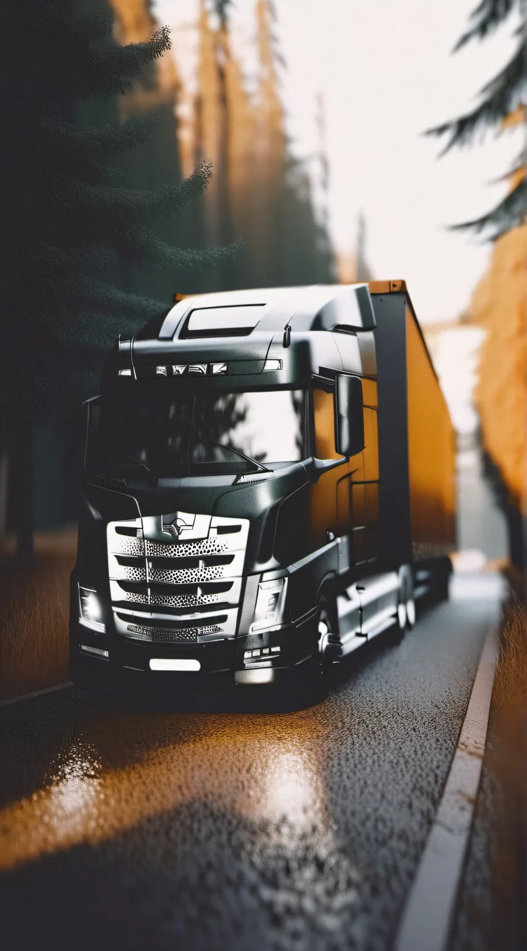 ai character: JJK road trip 🚘 background