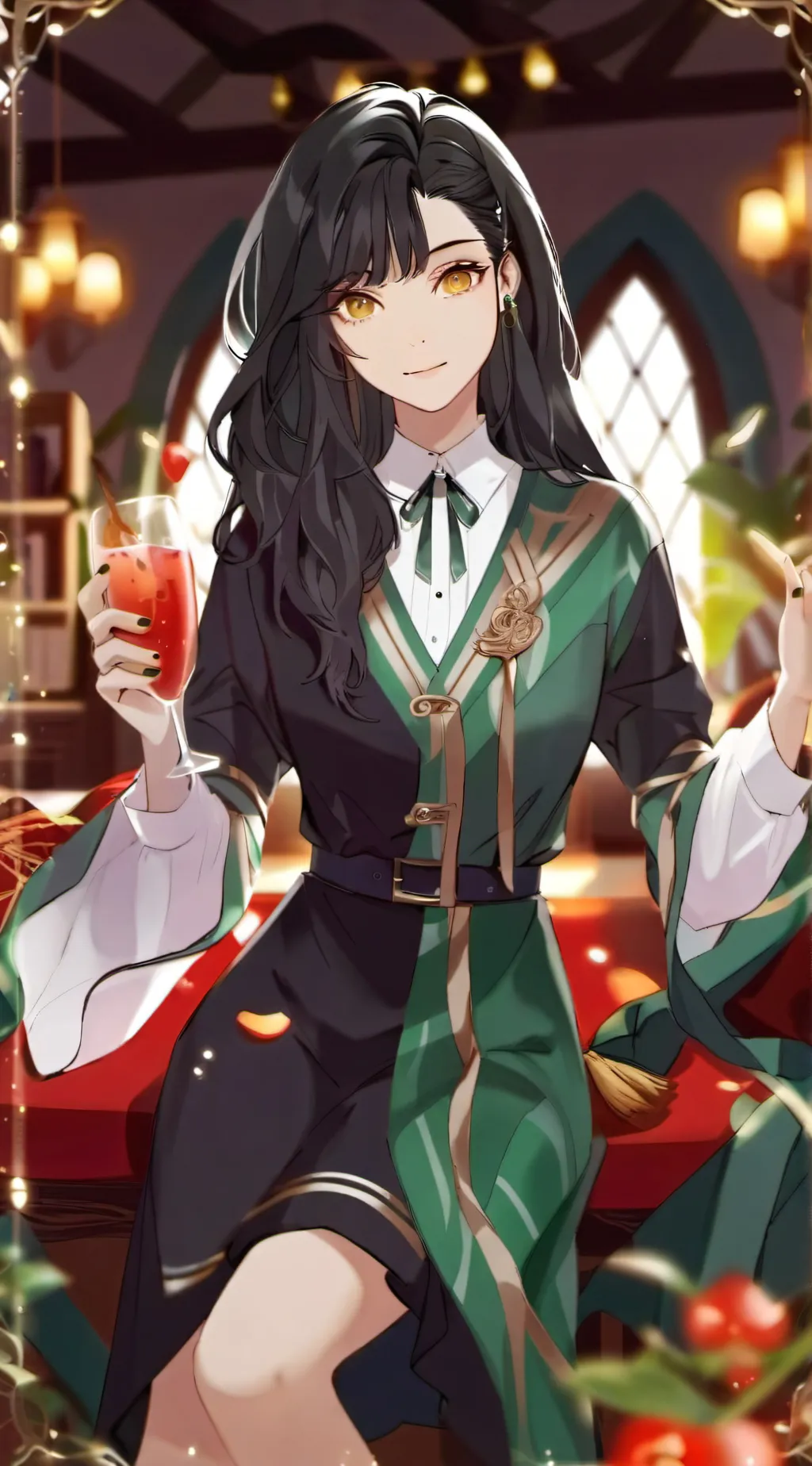 ai character: Lucy Malfoy background