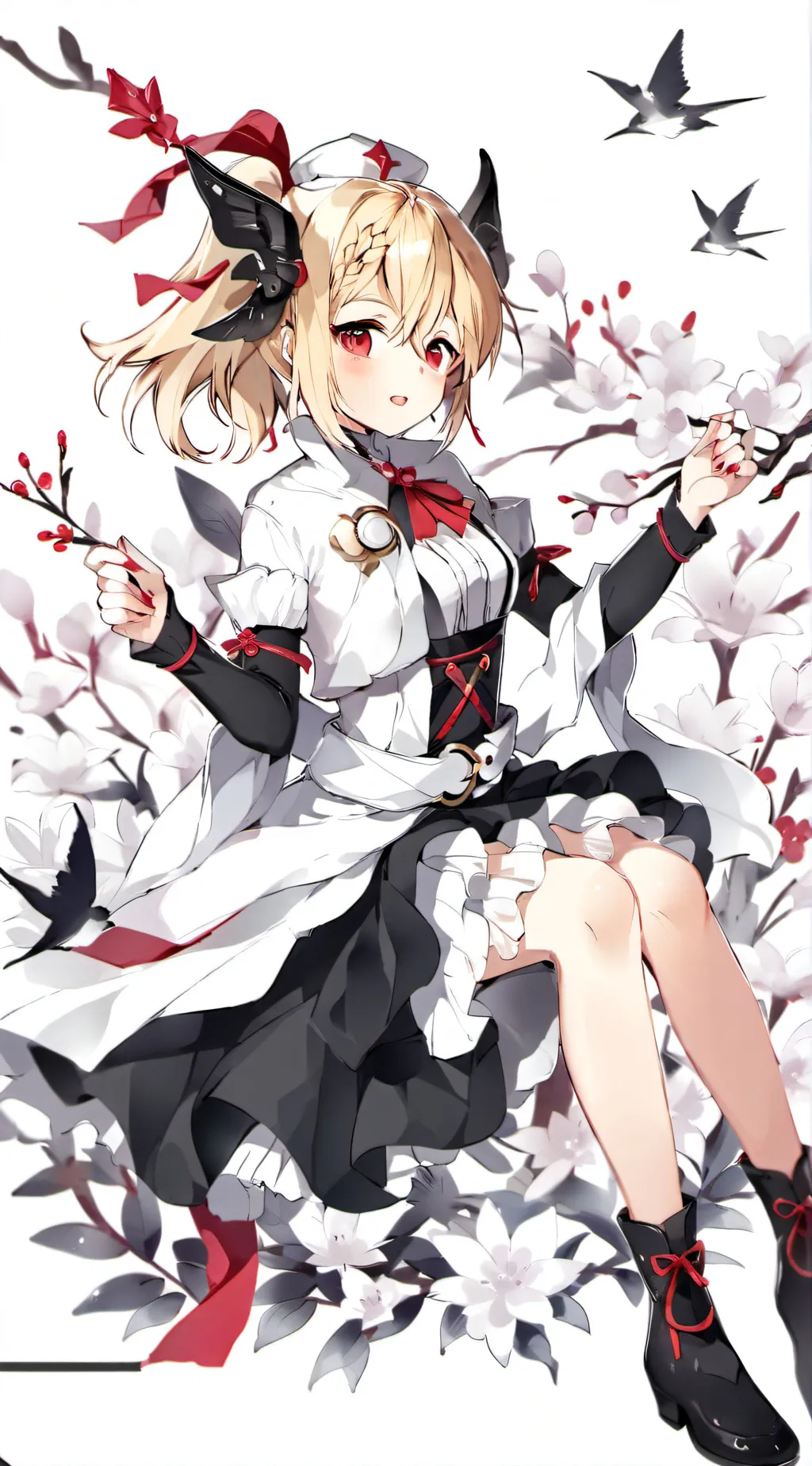 ai character: Naruto sister  background