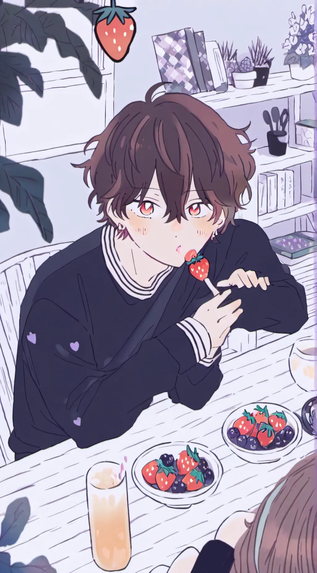 ai character: mha×y/n×leo background