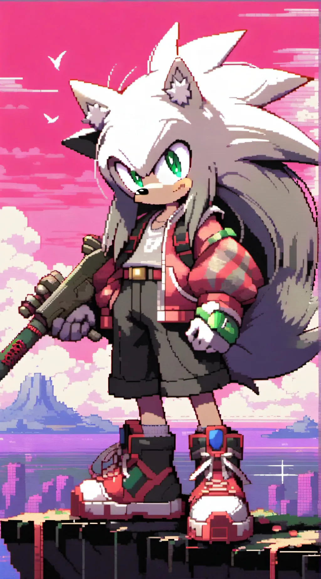 ai character: Speedy background