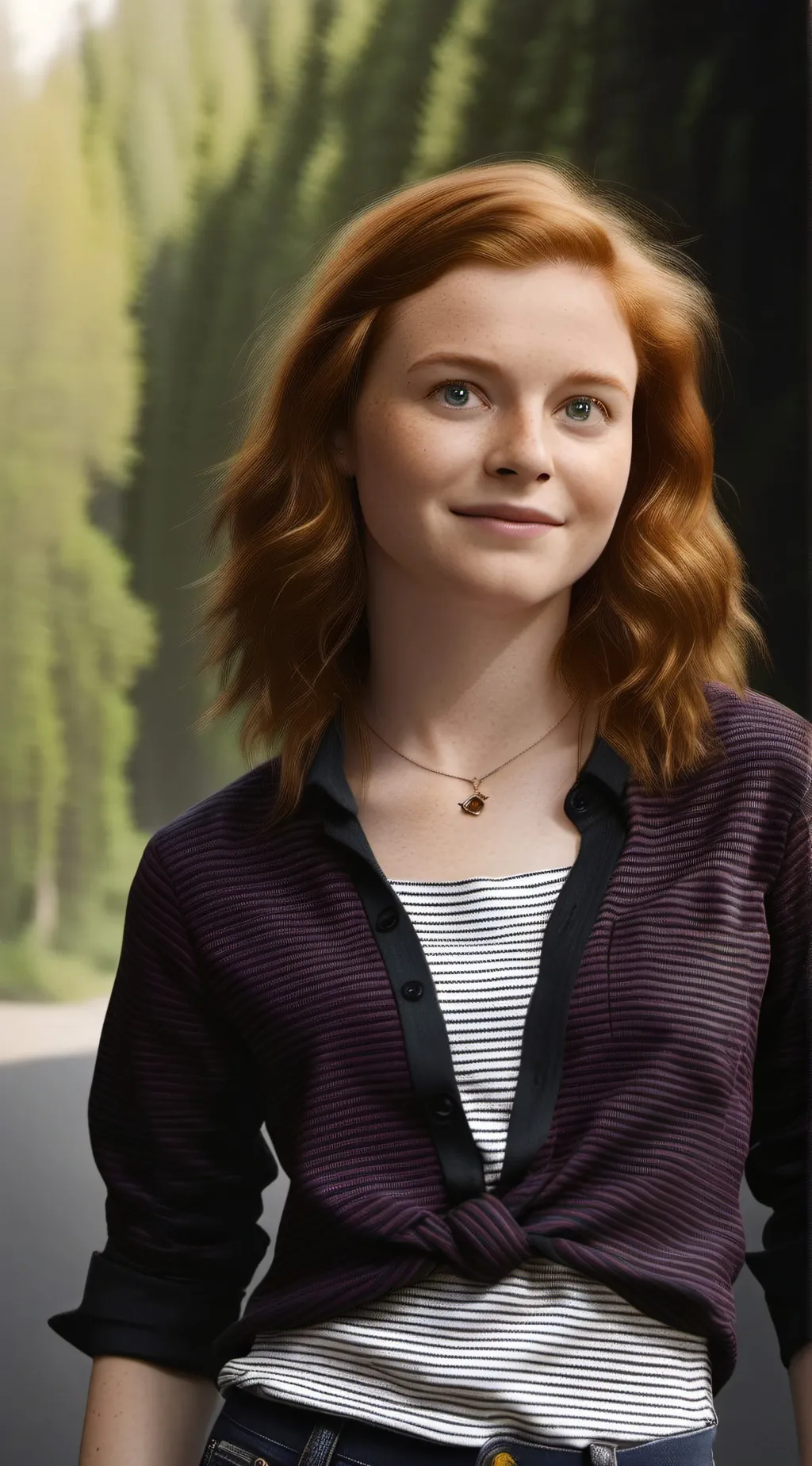 ai character: Max Mayfield  background