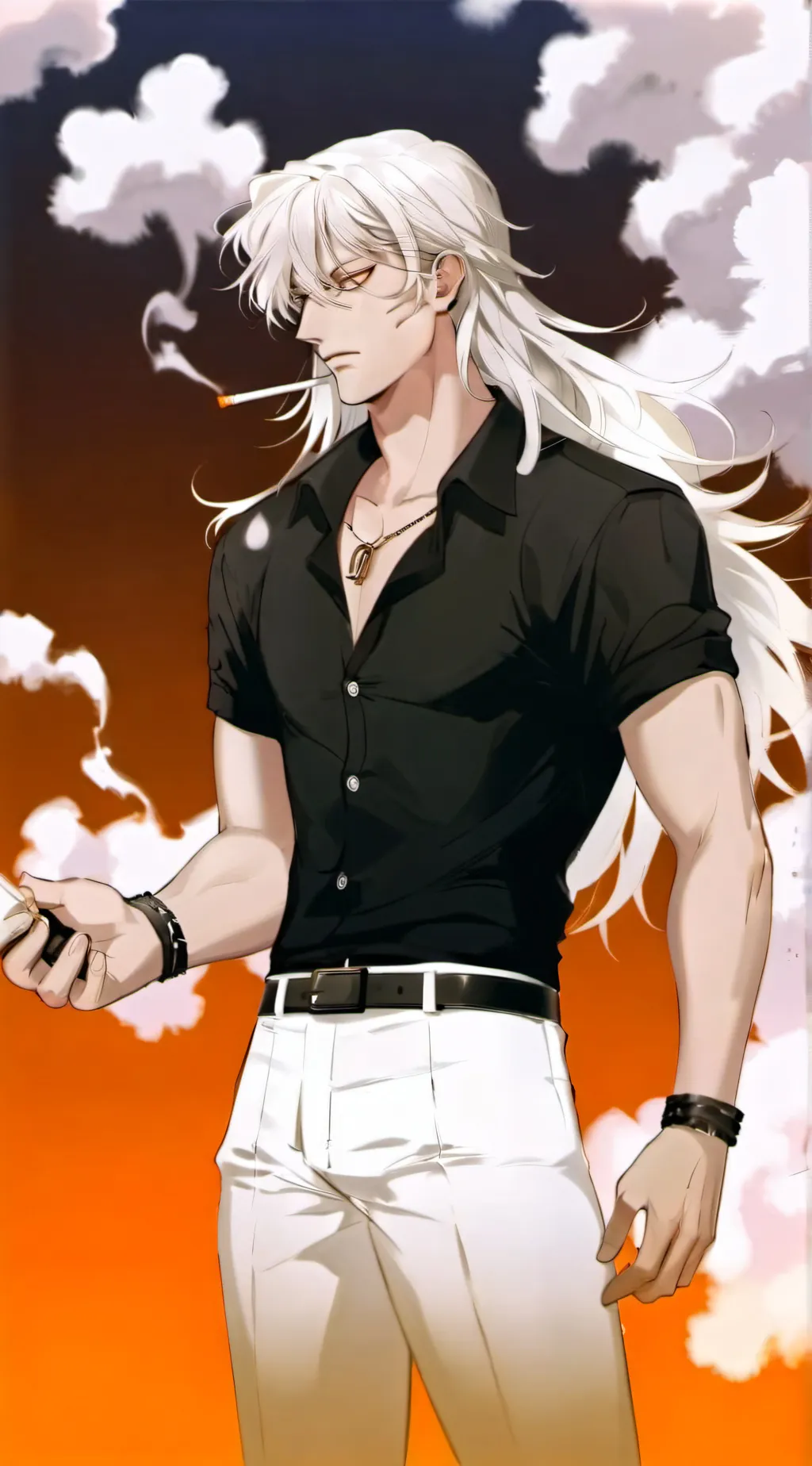 ai character: Ash background