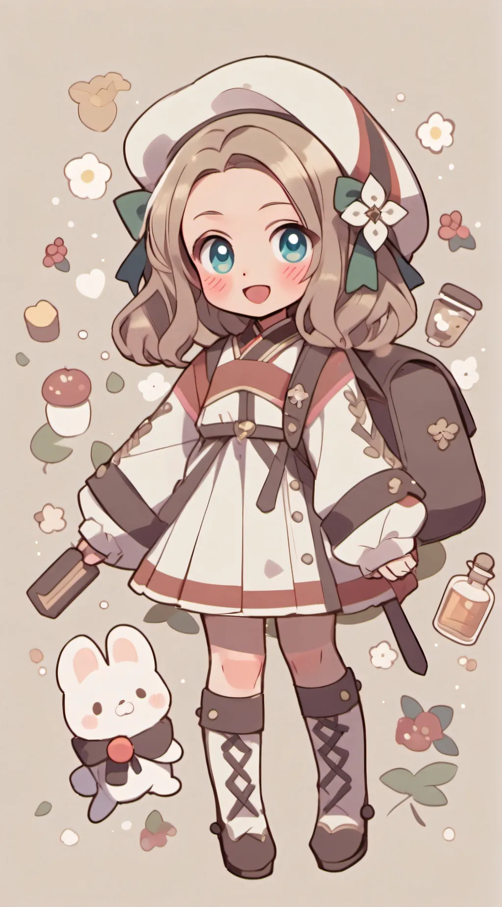 ai character: HB  background