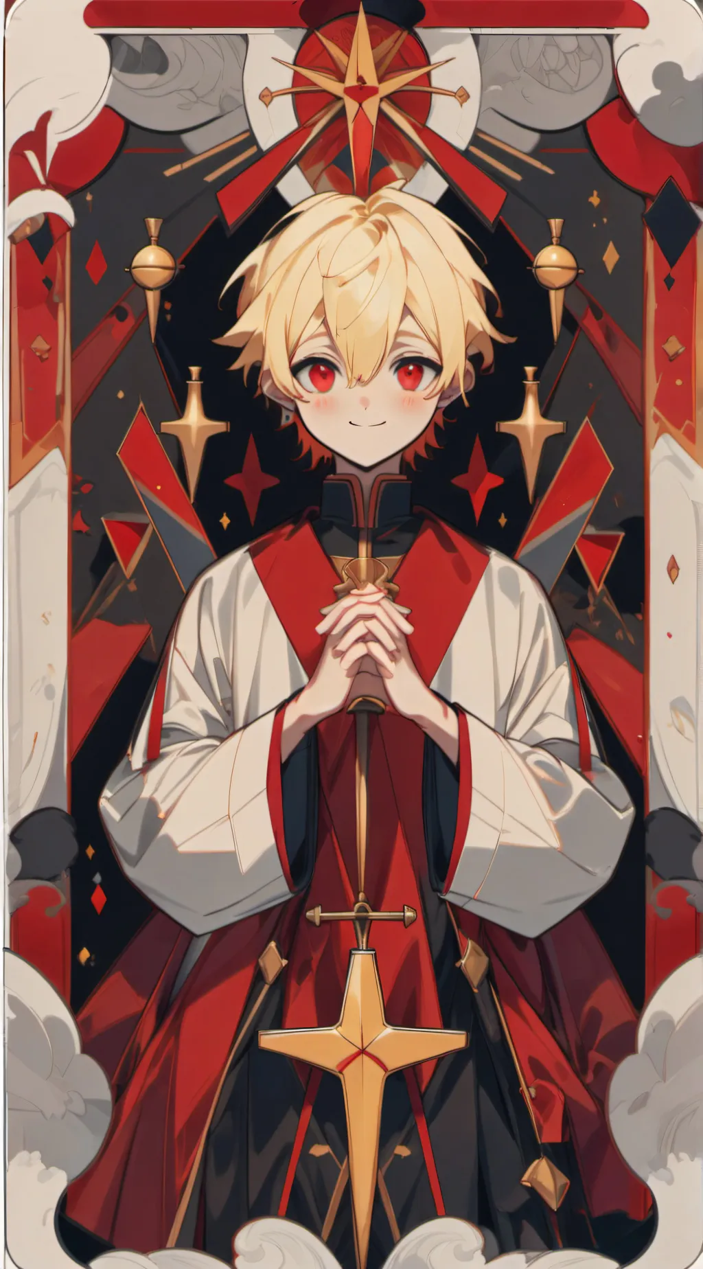 ai character: Lucifer  background