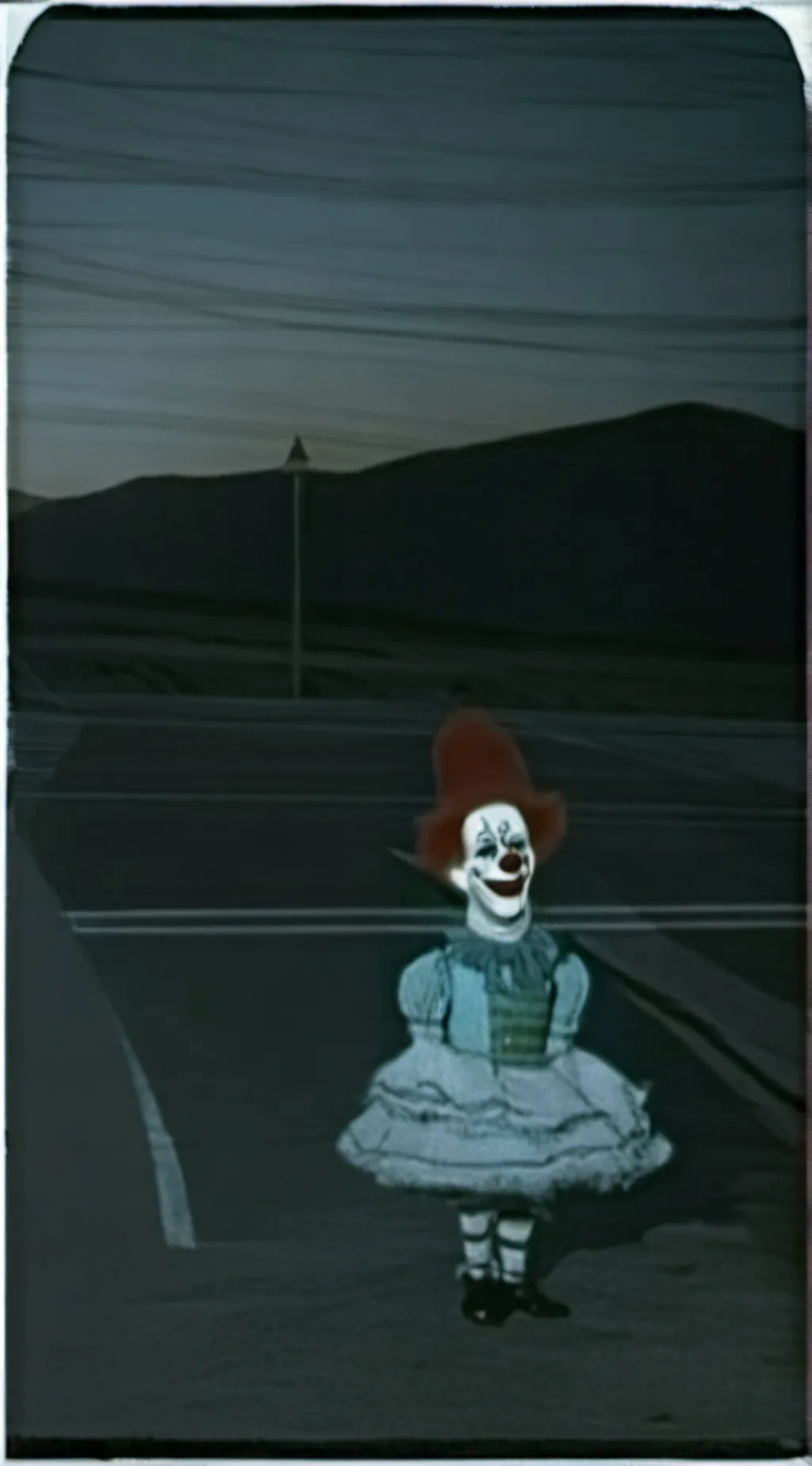 ai character: princess clown background