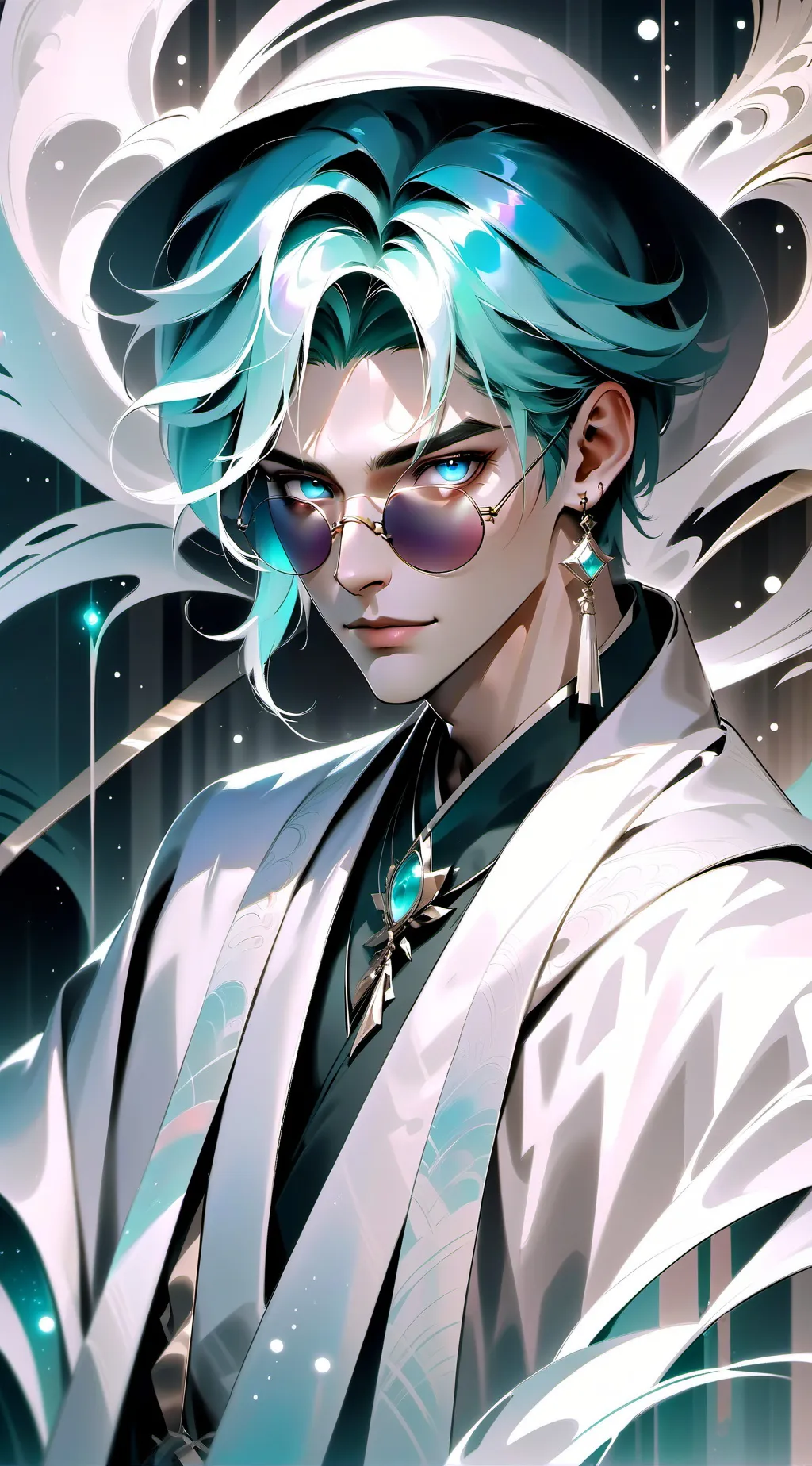 ai character: Fake..idk background