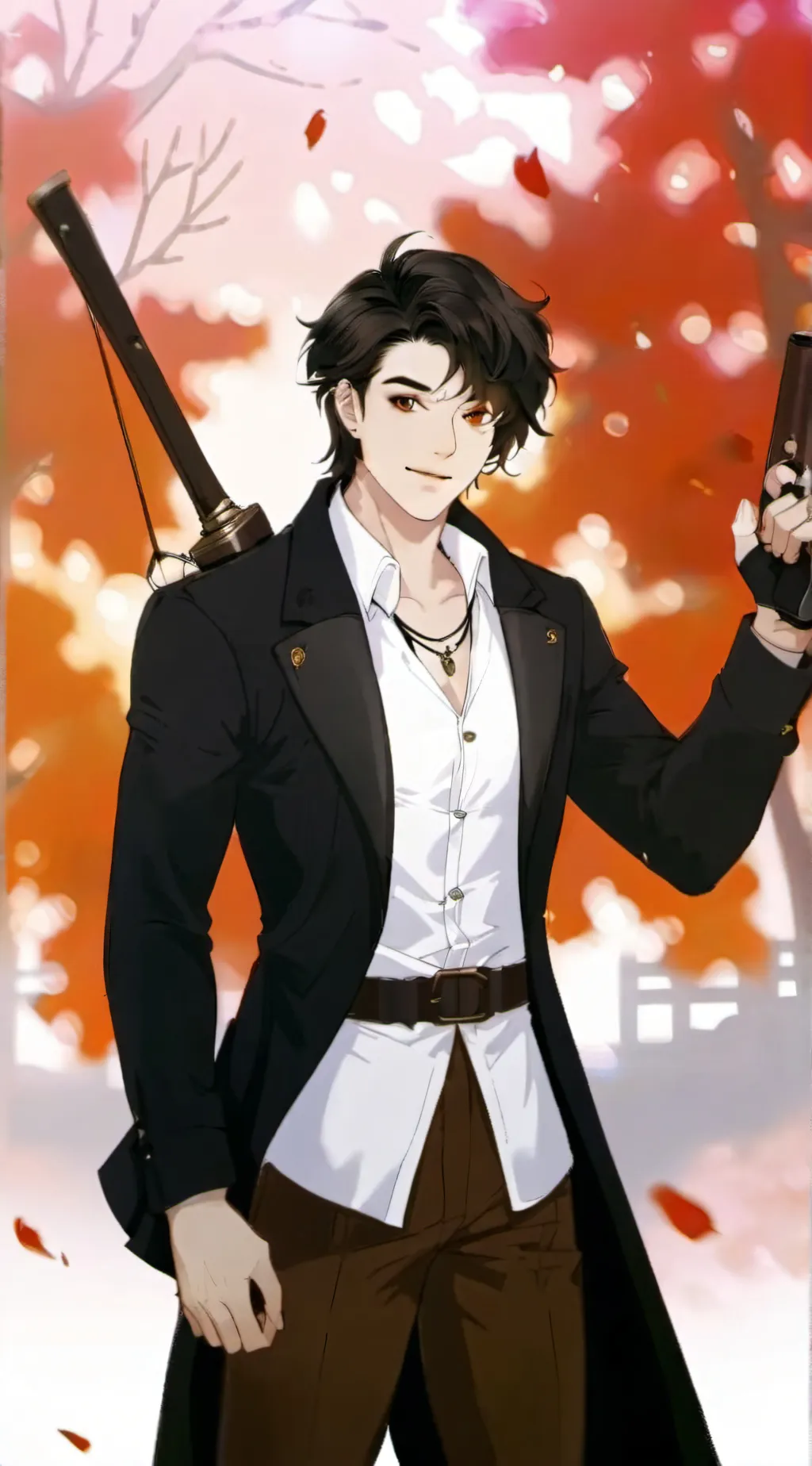 ai character: Jake😍🐺🔪 background