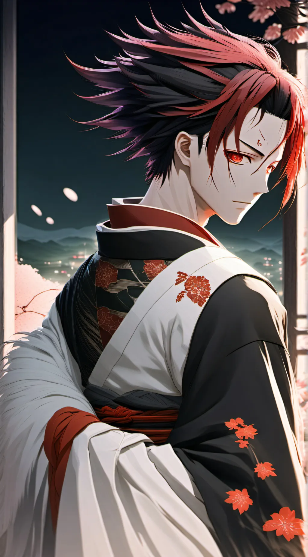 ai character: hachiras background