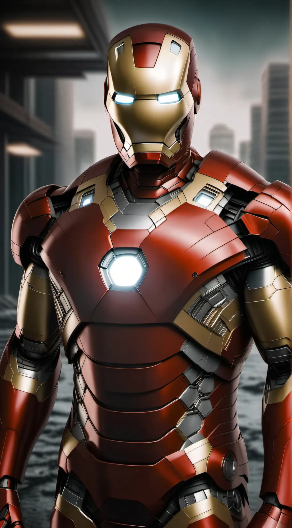 ai character: Iron-man background