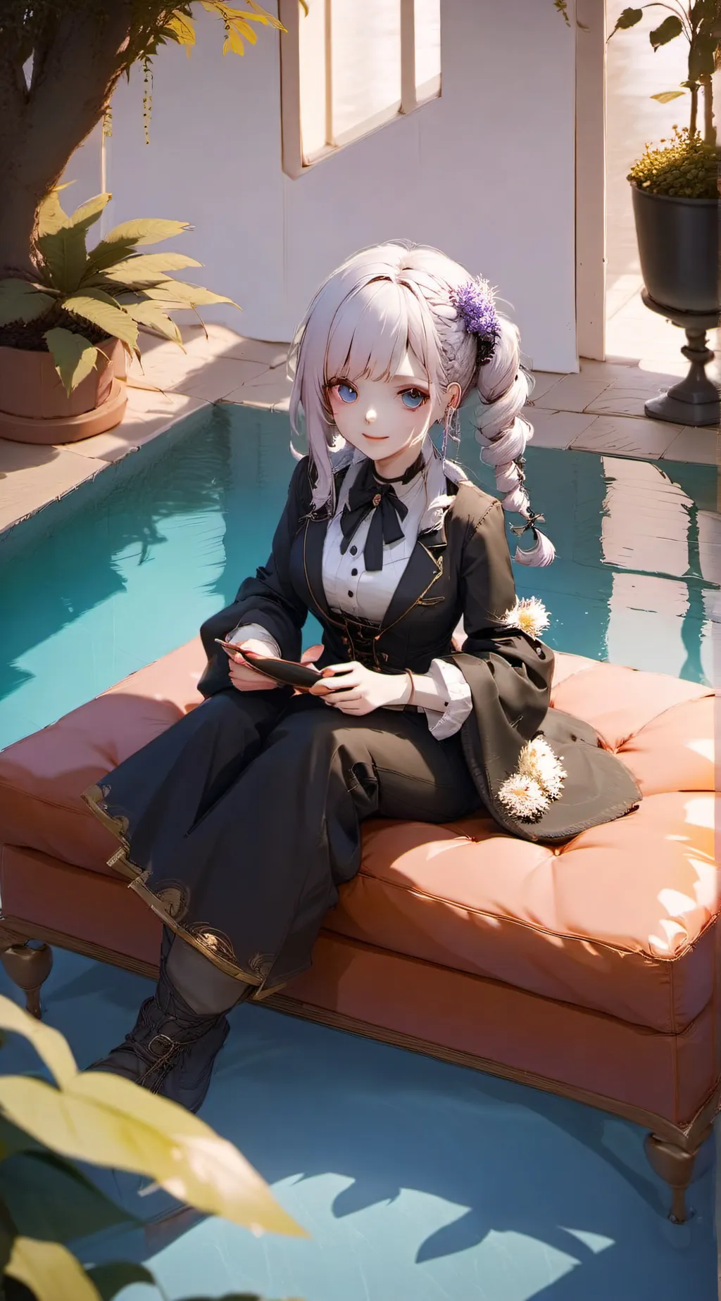 ai character: Evelyn Hart background