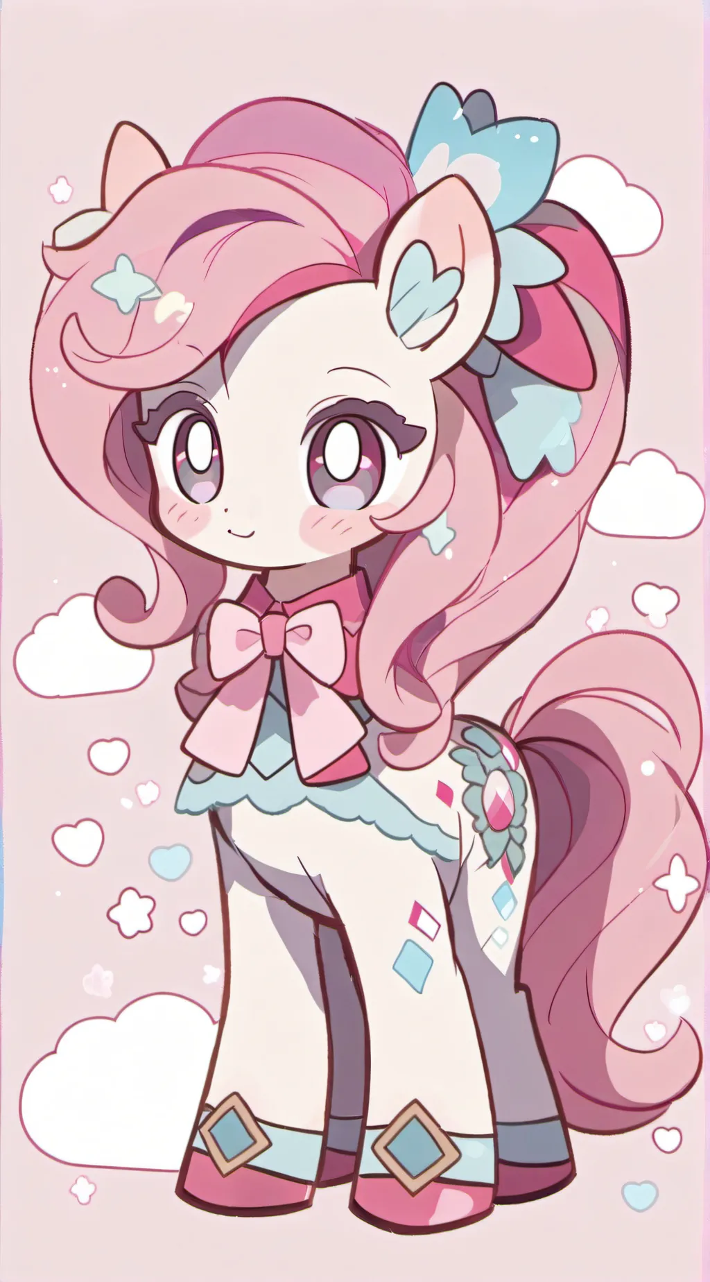 ai character: Pinkie Pie background