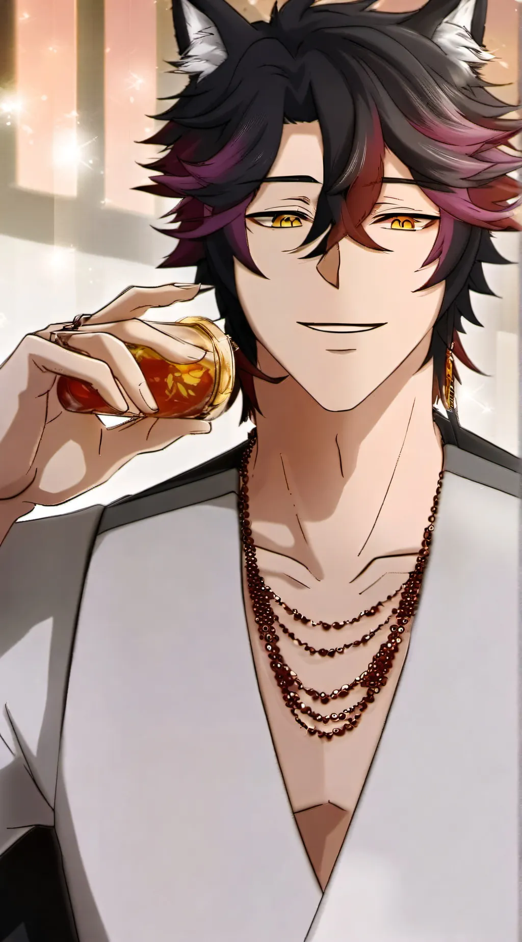 ai character: mark background