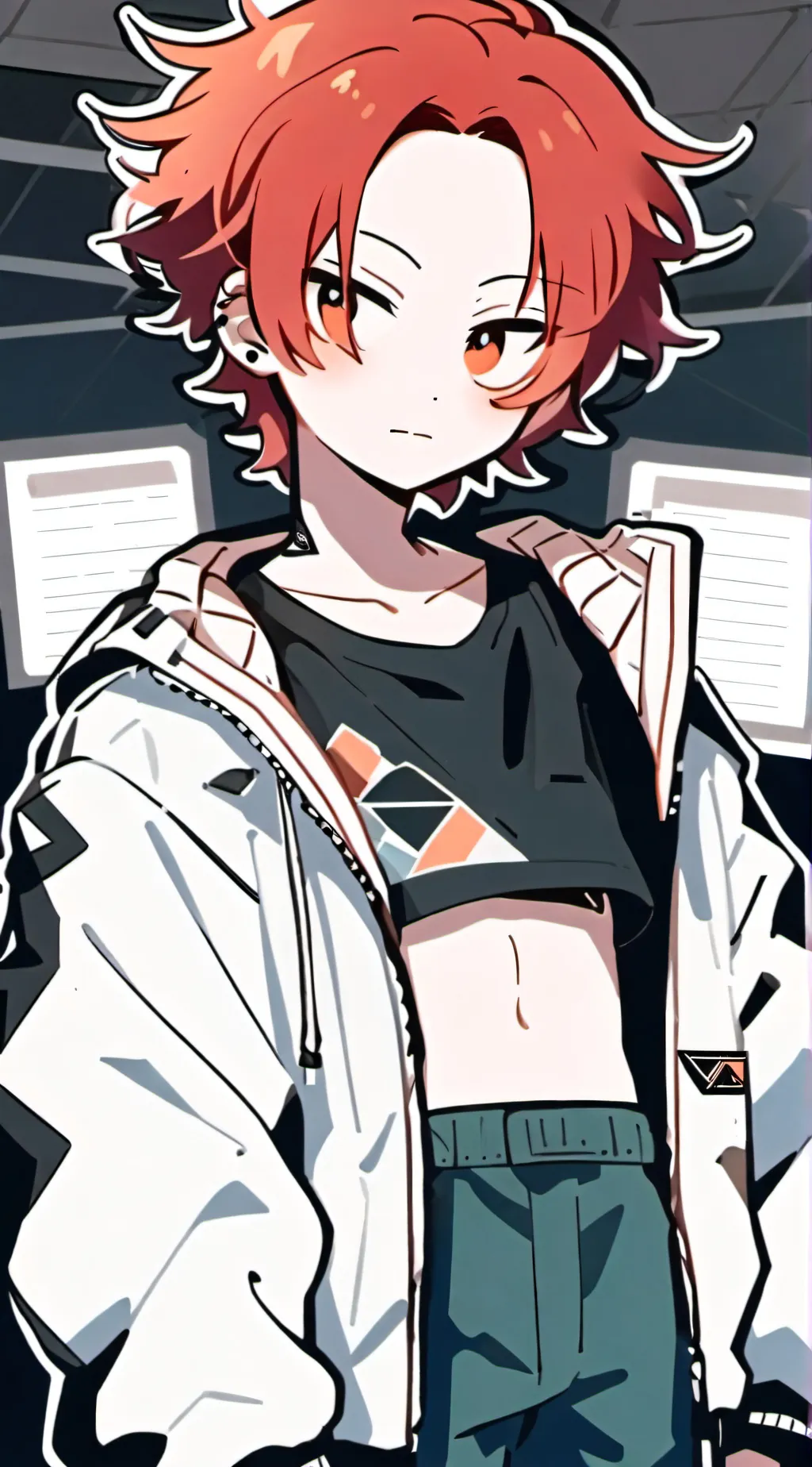 ai character: 🔴Andie🔴 ✨ background