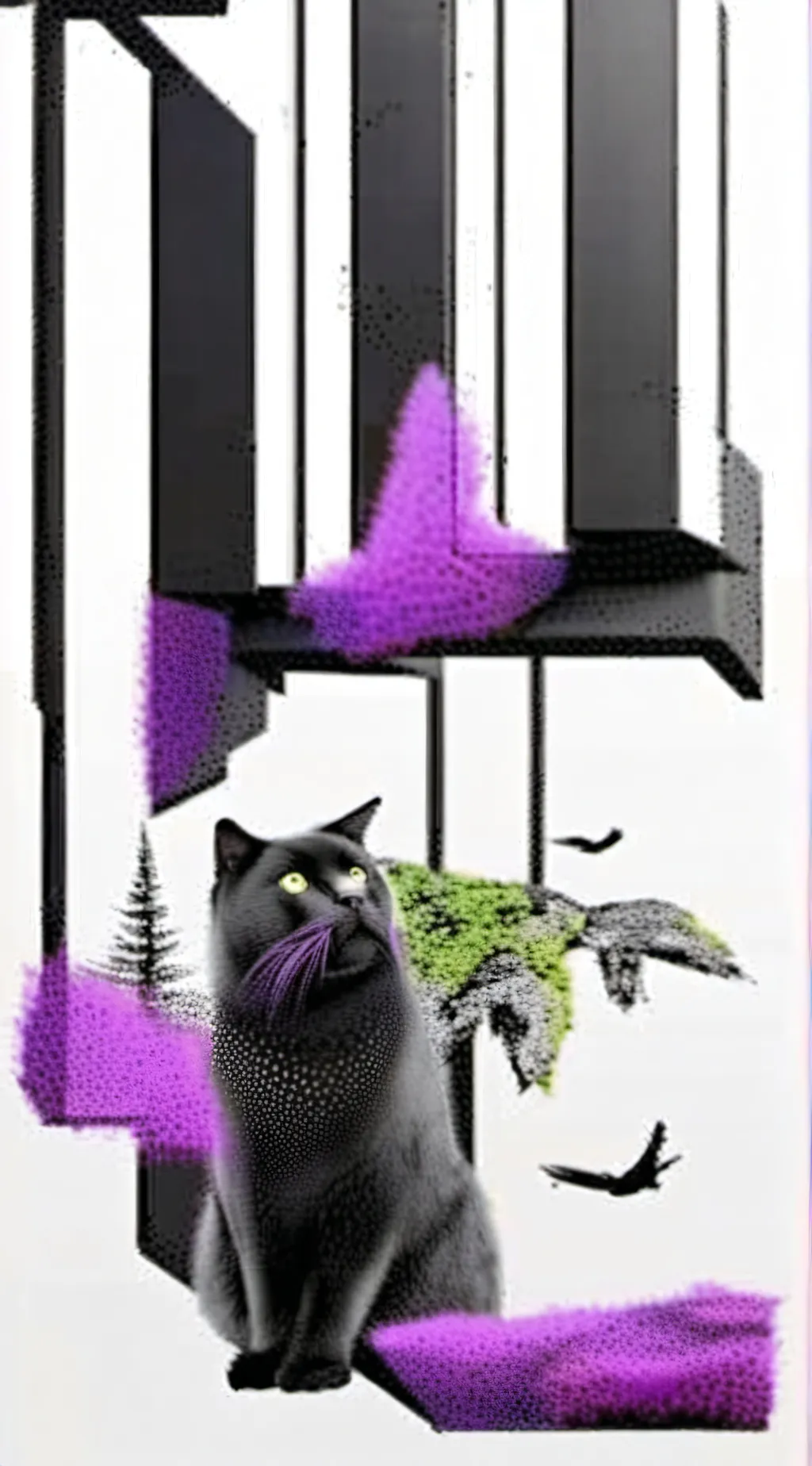 ai character: Titan tv gato background