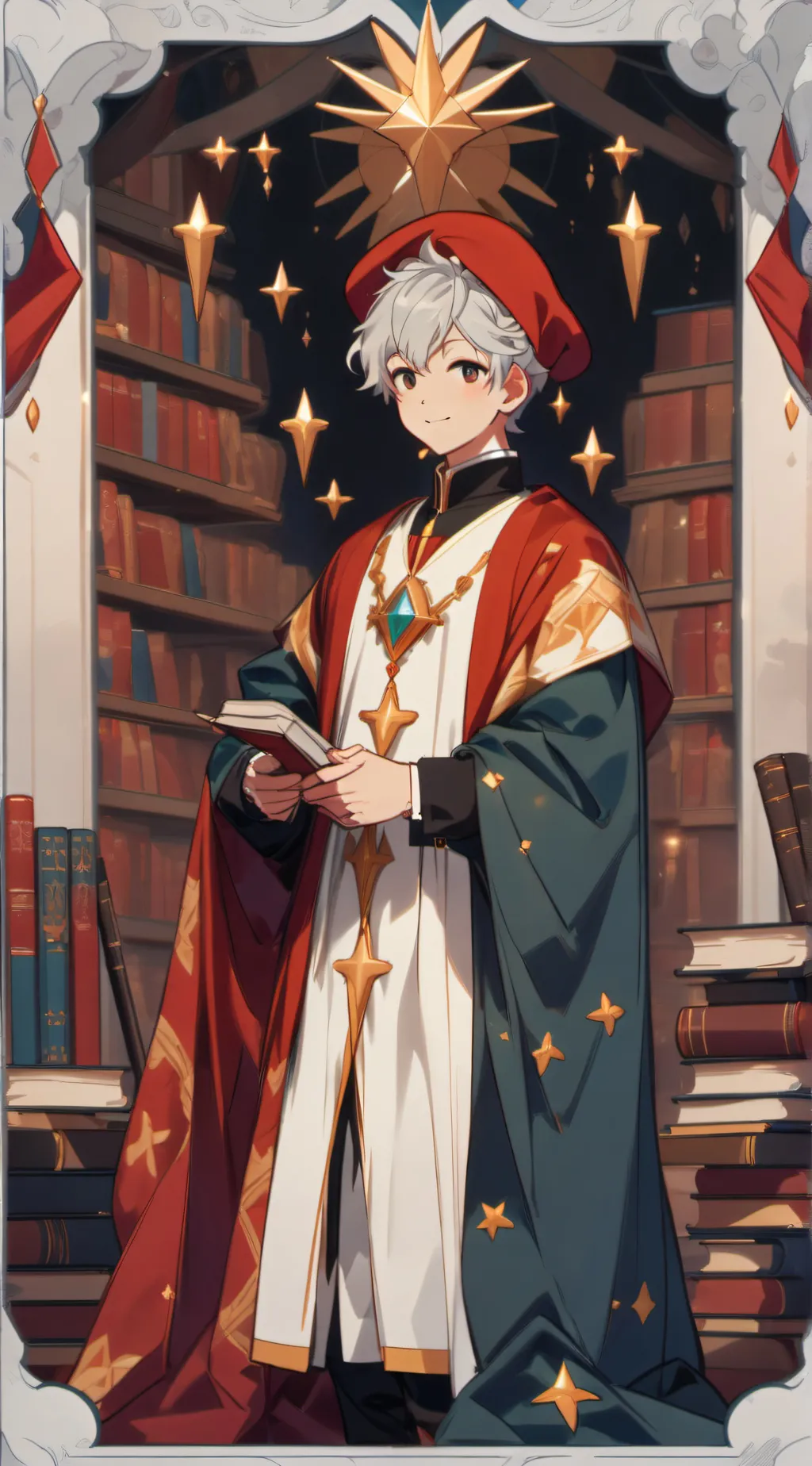 ai character: (EH) Raffaello  background