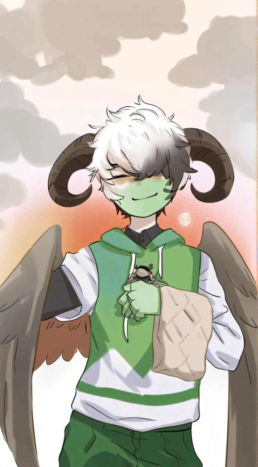 ai character: willow background